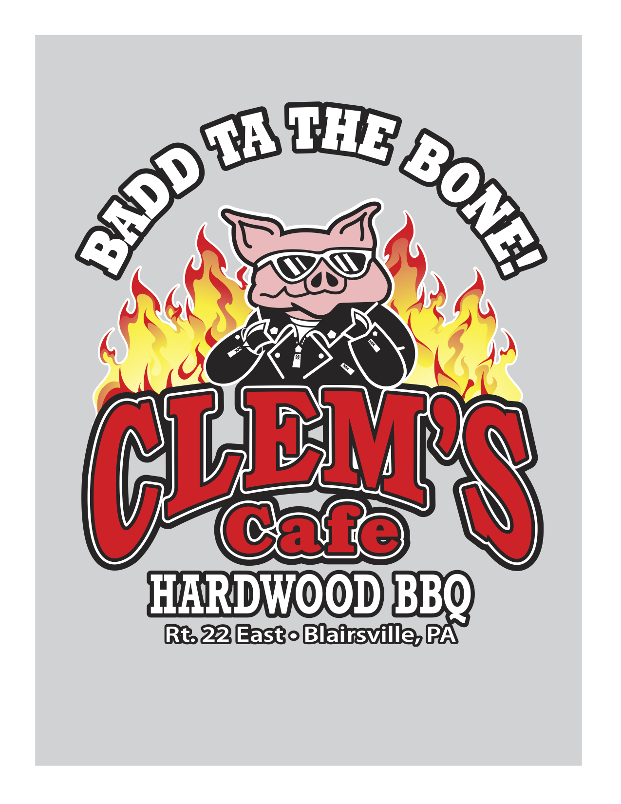 Clem's Cafe barbecue spread